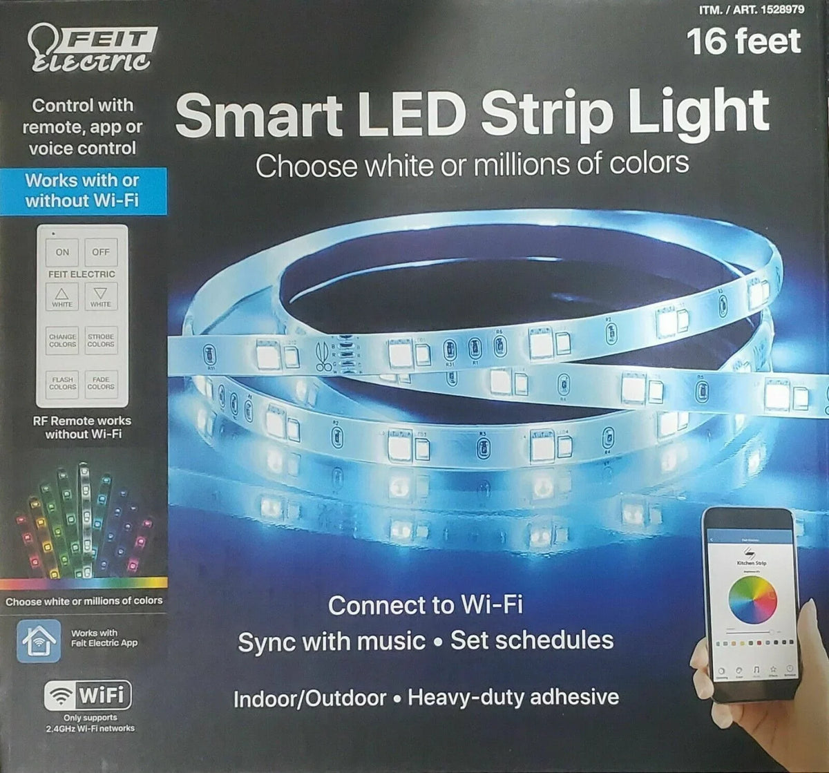 Feit Electric Wi-Fi Sizemart 16' LED Sizetrip Light